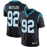 Nike Carolina Panthers #92 Vernon Butler Black Team Color NFL Vapor Untouchable Limited Jersey,baseball caps,new era cap wholesale,wholesale hats